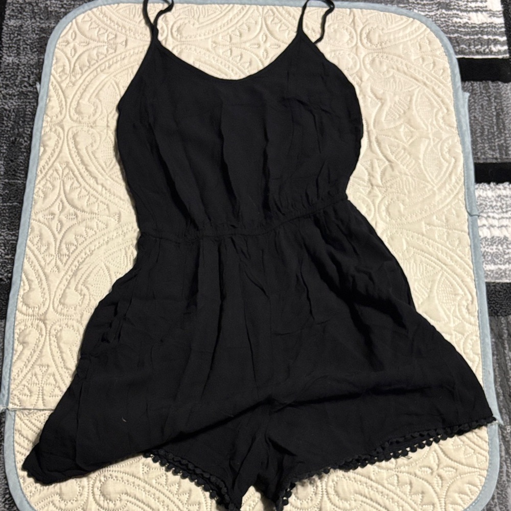 Mossimo Supply Co. Black Women's Jumpsuit